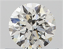 Natural Diamond 0.50 Carats, Round with Good Cut, I Color, VVS1 Clarity and Certified by GIA