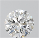 Natural Diamond 1.70 Carats, Round with Excellent Cut, F Color, SI1 Clarity and Certified by GIA