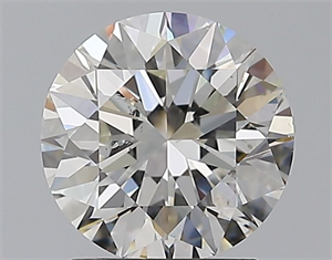 Picture of Natural Diamond 2.00 Carats, Round with Excellent Cut, H Color, SI1 Clarity and Certified by GIA