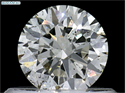 Natural Diamond 0.51 Carats, Round with Excellent Cut, J Color, SI2 Clarity and Certified by GIA