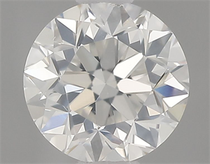 Picture of Natural Diamond 0.50 Carats, Round with Good Cut, H Color, SI2 Clarity and Certified by GIA