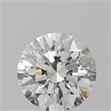 Natural Diamond 2.01 Carats, Round with Excellent Cut, H Color, VS1 Clarity and Certified by GIA