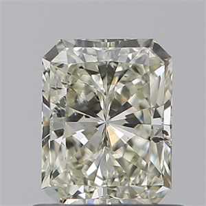 Picture of Natural Diamond 0.70 Carats, Radiant with  Cut, J Color, SI2 Clarity and Certified by IGI