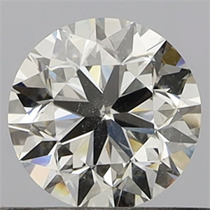 Picture of Natural Diamond 0.50 Carats, Round with Very Good Cut, G Color, I1 Clarity and Certified by GIA