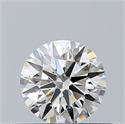 Natural Diamond 0.40 Carats, Round with Excellent Cut, I Color, VVS1 Clarity and Certified by GIA