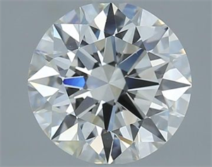 Picture of Natural Diamond 2.01 Carats, Round with Excellent Cut, H Color, VS2 Clarity and Certified by GIA