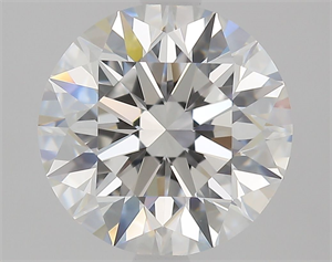 Picture of Natural Diamond 2.14 Carats, Round with Excellent Cut, F Color, VS1 Clarity and Certified by GIA