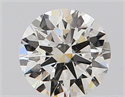 Natural Diamond 0.40 Carats, Round with Excellent Cut, F Color, SI1 Clarity and Certified by GIA