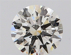 Picture of Natural Diamond 0.40 Carats, Round with Excellent Cut, F Color, SI1 Clarity and Certified by GIA