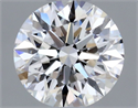 Natural Diamond 0.44 Carats, Round with Excellent Cut, E Color, VS2 Clarity and Certified by GIA