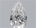 Natural Diamond 0.70 Carats, Pear with  Cut, D Color, VVS1 Clarity and Certified by GIA