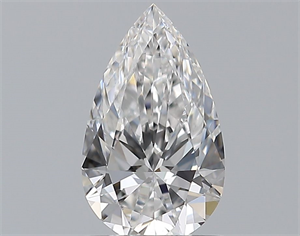 Picture of Natural Diamond 0.70 Carats, Pear with  Cut, D Color, VVS1 Clarity and Certified by GIA