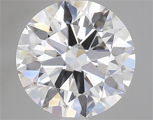 Picture of Natural Diamond 1.27 Carats, Round with Excellent Cut, E Color, VS1 Clarity and Certified by GIA