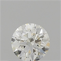 Natural Diamond 0.40 Carats, Round with Excellent Cut, J Color, VVS2 Clarity and Certified by GIA