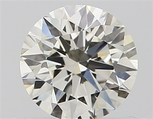 Picture of Natural Diamond 0.50 Carats, Round with Excellent Cut, I Color, VVS1 Clarity and Certified by IGI