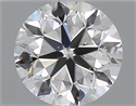 Natural Diamond 0.40 Carats, Round with Very Good Cut, G Color, SI1 Clarity and Certified by GIA