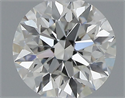 Natural Diamond 0.41 Carats, Round with Excellent Cut, H Color, VVS1 Clarity and Certified by GIA