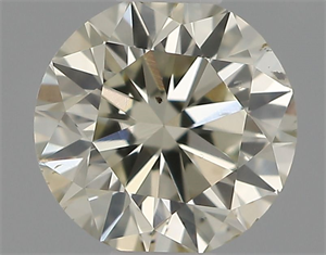 Picture of Natural Diamond 0.40 Carats, Round with Excellent Cut, J Color, SI1 Clarity and Certified by IGI