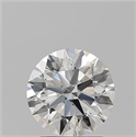 Natural Diamond 2.08 Carats, Round with Excellent Cut, H Color, VS2 Clarity and Certified by GIA