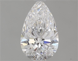 Picture of Natural Diamond 1.01 Carats, Pear with  Cut, D Color, VS2 Clarity and Certified by GIA