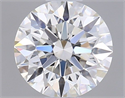 Natural Diamond 0.53 Carats, Round with Excellent Cut, J Color, VVS2 Clarity and Certified by GIA