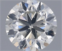 Natural Diamond 0.50 Carats, Round with Good Cut, I Color, SI2 Clarity and Certified by GIA