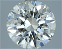 Natural Diamond 2.60 Carats, Round with Excellent Cut, J Color, VVS1 Clarity and Certified by IGI