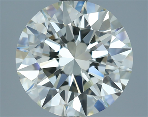 Picture of Natural Diamond 2.60 Carats, Round with Excellent Cut, J Color, VVS1 Clarity and Certified by IGI