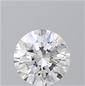 Natural Diamond 2.50 Carats, Round with Excellent Cut, D Color, VVS1 Clarity and Certified by GIA