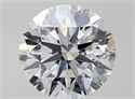 Natural Diamond 2.05 Carats, Round with Excellent Cut, G Color, VS1 Clarity and Certified by GIA