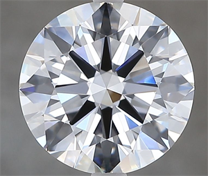 Picture of Natural Diamond 2.72 Carats, Round with Excellent Cut, D Color, VVS1 Clarity and Certified by GIA