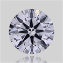 Natural Diamond 0.40 Carats, Round with Excellent Cut, E Color, SI1 Clarity and Certified by GIA