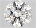 Natural Diamond 4.20 Carats, Round with Excellent Cut, H Color, VS2 Clarity and Certified by GIA