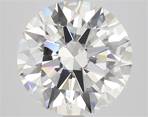 Picture of Natural Diamond 4.20 Carats, Round with Excellent Cut, H Color, VS2 Clarity and Certified by GIA