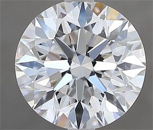 Picture of Natural Diamond 1.40 Carats, Round with Excellent Cut, E Color, VS1 Clarity and Certified by GIA