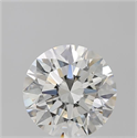 Natural Diamond 3.80 Carats, Round with Excellent Cut, H Color, VVS2 Clarity and Certified by GIA