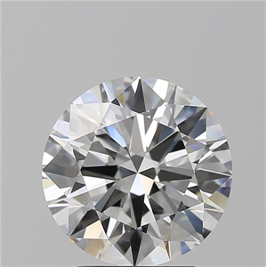 Picture of Natural Diamond 3.01 Carats, Round with Excellent Cut, H Color, VVS1 Clarity and Certified by GIA