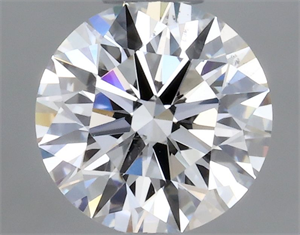 Picture of Natural Diamond 0.40 Carats, Round with Excellent Cut, F Color, SI1 Clarity and Certified by GIA