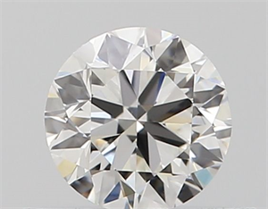 Picture of Natural Diamond 0.40 Carats, Round with Very Good Cut, H Color, VS1 Clarity and Certified by GIA