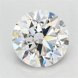 Picture of Natural Diamond 1.80 Carats, Round with Excellent Cut, I Color, VVS1 Clarity and Certified by GIA