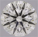 Natural Diamond 0.40 Carats, Round with Excellent Cut, K Color, IF Clarity and Certified by GIA