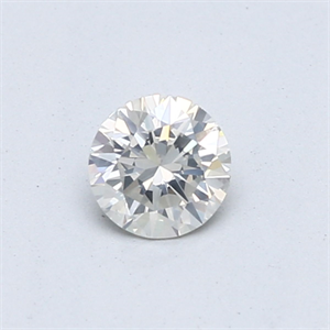 Picture of Natural Diamond 0.41 Carats, Round with Very Good Cut, I Color, I1 Clarity and Certified by GIA