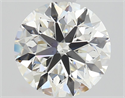 Natural Diamond 2.01 Carats, Round with Very Good Cut, H Color, VS2 Clarity and Certified by GIA