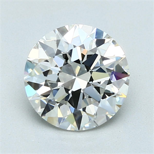 Picture of Natural Diamond 2.01 Carats, Round with Excellent Cut, I Color, VVS1 Clarity and Certified by GIA