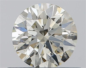 Picture of Natural Diamond 0.50 Carats, Round with Excellent Cut, I Color, SI1 Clarity and Certified by IGI