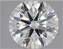 Natural Diamond 0.40 Carats, Round with Excellent Cut, I Color, VS1 Clarity and Certified by GIA