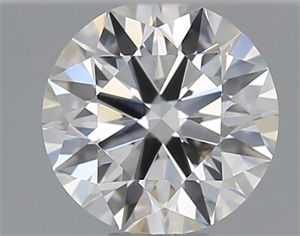 Picture of Natural Diamond 0.40 Carats, Round with Excellent Cut, I Color, VS1 Clarity and Certified by GIA