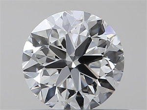 Picture of Natural Diamond 0.41 Carats, Round with Very Good Cut, G Color, VVS2 Clarity and Certified by GIA