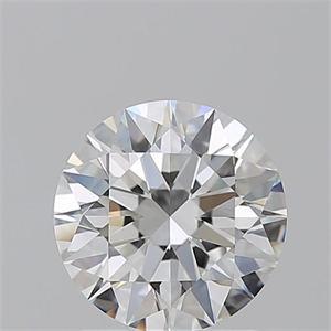 Picture of Natural Diamond 1.57 Carats, Round with Excellent Cut, F Color, VVS2 Clarity and Certified by GIA