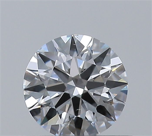 Picture of Natural Diamond 0.40 Carats, Round with Excellent Cut, D Color, VS2 Clarity and Certified by GIA